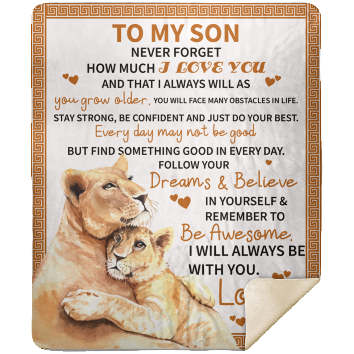 To My Son Blanket | Birthday Gift, Gift for Son, Baby, Engagement