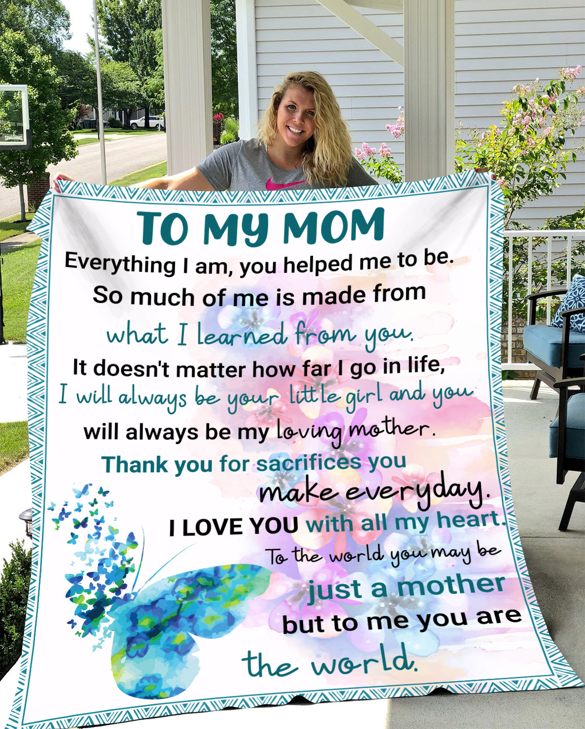 To My Mom | Mother's Day Gift To My Mom, Gift For Mama, Custom Gift For Birthday