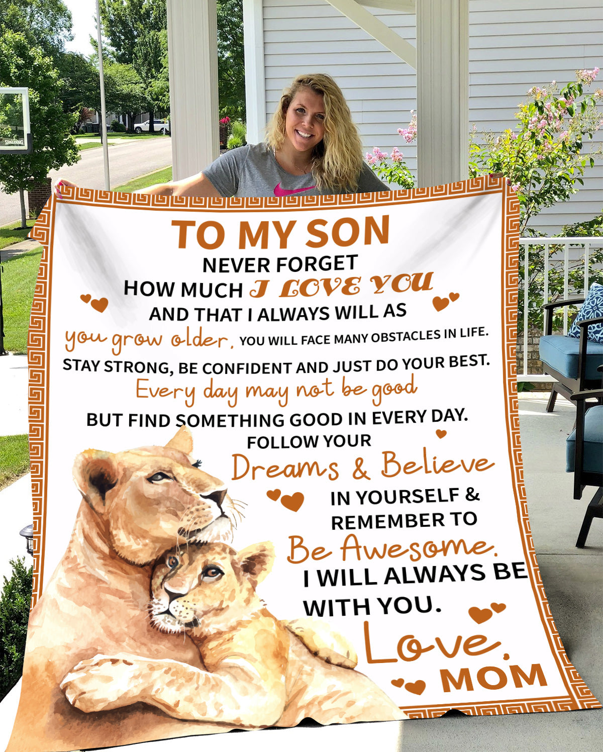 To My Son Blanket | Birthday Gift, Gift for Son, Baby, Engagement