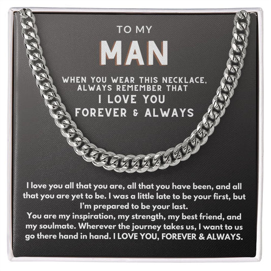 To My Man | I Love You Forever