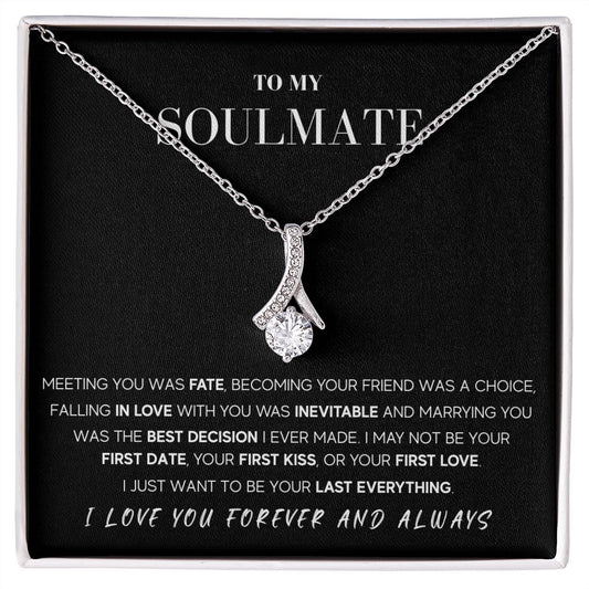 My Soulmate | Meeting You Was Fate | Alluring Beauty Necklace