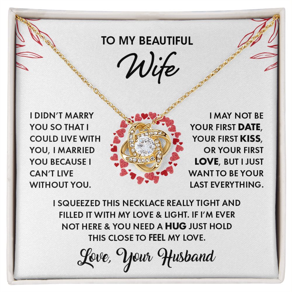 My Beautiful Wife | Love & Light - Love Knot Necklace